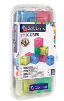 MAGNA-TILES Klocki Magnetyczne microMAGS Cubes 9 el