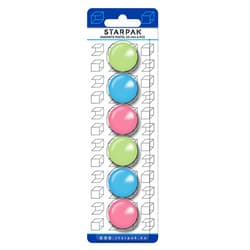 MAGNES MIX PASTEL 30MM 6 SZTUK