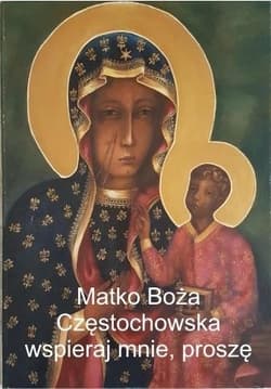 Magnes na lodówkę - Matka Boska Częstochowska