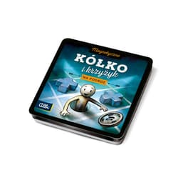 Magnetyczna gra na podróż Kółko i krzyżyk