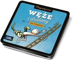 Magnetyczna gra na podróż Węże i drabiny
