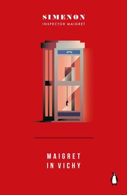 Maigret in Vichy wer. angielska - Georges Simenon
