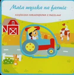 Mała myszka na farmie Książeczka harmonijka z puzzlami