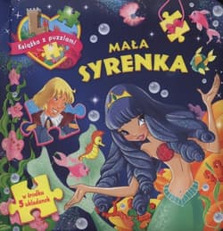 Mała syrenka. Książka z puzzlami