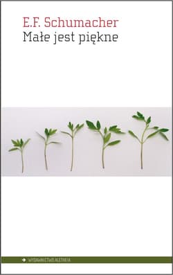 Małe jest piękne Ekonomia z założeniem, że człowiek się liczy