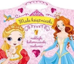 Małe Księżniczki. Naklejki, kolorowanki, zadania - Praca zbiorowa