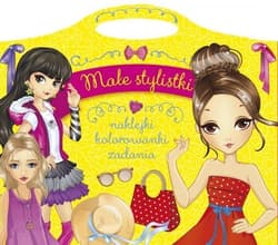 Małe stylistki. Naklejki - kolorowanki - zadania - Praca zbiorowa