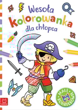 Mali bohaterowie. Wesoła kolorowanka dla chłopca - Anna Podgórska