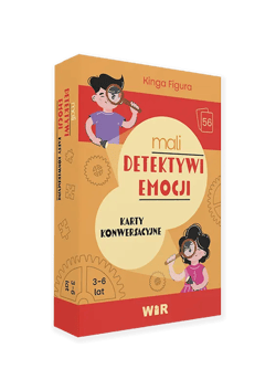Mali detektywi emocji. Karty konwersacyjne - Kinga Figura