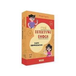 Mali detektywi emocji. Karty konwersacyjne - Kinga Figura