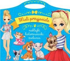 Mali przyjaciele. Naklejki, kolorowanki, zadania - Praca zbiorowa