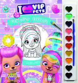 Malowanie farbkami. I love VIP Pets