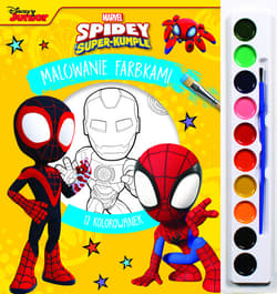 Malowanie farbkami. Marvel Spidey i Super-kumple - Praca zbiorowa