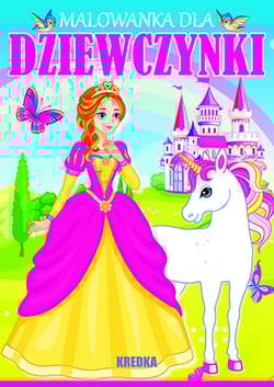 Malowanka dla dziewczynki - Opracowanie Zbiorowe