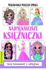 Malowanka małego smyka. Najpięknieszke księżniczki - Praca zbiorowa