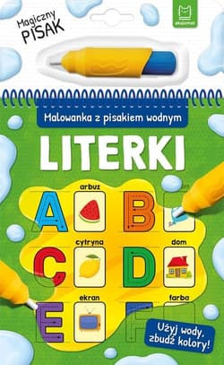 Malowanka z pisakiem wodnym Literki - Opracowanie Zbiorowe