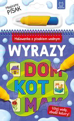 Malowanka z pisakiem wodnym Wyrazy