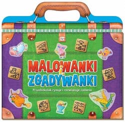 Malowanki i zgadywanki Przedszkolak rysuje i rozwiązuje zadania - Opracowanie Zbiorowe