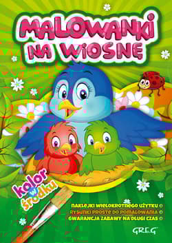 Malowanki na wiosnę - Opracowanie Zbiorowe
