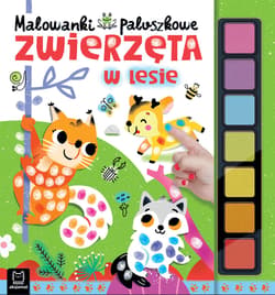 Malowanki paluszkowe. Zwierzęta w lesie