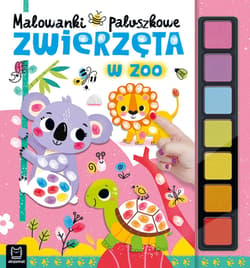 Malowanki paluszkowe. Zwierzęta w zoo - Agata Kaczyńska