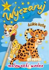 Malowanki wodne. Wyczaruj dzikie koty - Wydawnictwo Skrzat