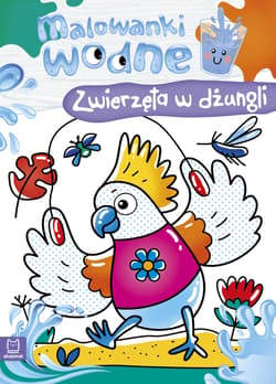 Malowanki wodne Zwierzęta w dżungli - Sylwia Kajdana