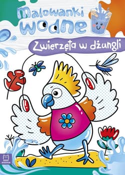 Malowanki wodne Zwierzęta w dżungli - Sylwia Kajdana