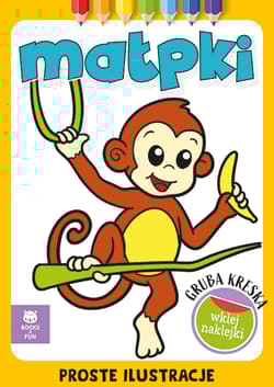 Małpki. Gruba kreska - Opracowanie Zbiorowe