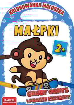 Małpki. Kolorowanka maluszka - Praca zbiorowa