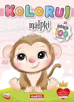 Małpki. Koloruj - Opracowanie Zbiorowe