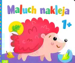 Maluch nakleja Książeczka z okrągłymi naklejkami 1+