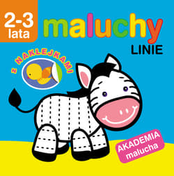 Maluchy Linie z naklejkami Akademia malucha 2-3 lata