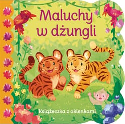 Maluchy w dżungli. Książeczka z okienkami - Laura Horton
