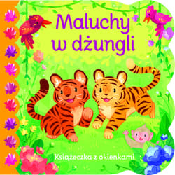Maluchy w dżungli. Książeczka z okienkami - Laura Horton