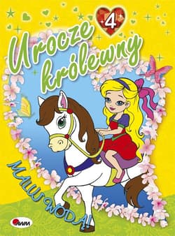 Maluj wodą Urocze królewny 4 - Mariola Budek