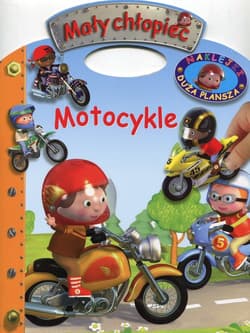 Mały chłopiec Motocykle Naklejki Duża plansza - Praca zbiorowa