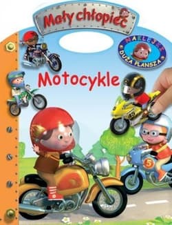 Mały chłopiec Motocykle Naklejki Duża plansza - Praca zbiorowa