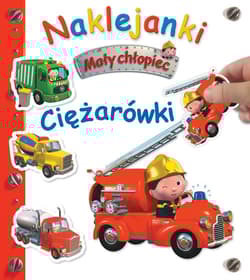 Mały chłopiec Naklejanki Ciężarówki - Belineau Nathalie