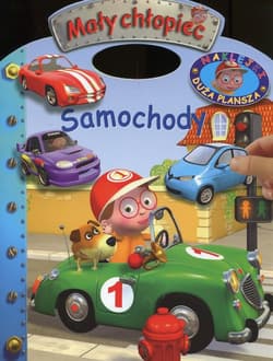 Mały chłopiec Naklejki Duża plansza Samochody - Belineau Nathalie, Beaumont Emilie