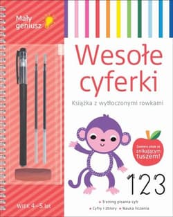 Mały geniusz WESOŁE CYFERKI - Elżbieta Korolkiewicz