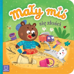 Mały miś się złości duży format - Agnieszka Bator