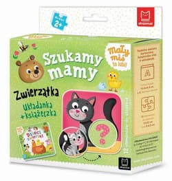 Mały miś to lubi! Szukamy mamy Zwierzątka Układanka + książeczka - Opracowanie Zbiorowe