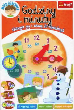 Mały odkrywca Godziny i minuty Edukacyjne gry i zabawy dla najmłodszych