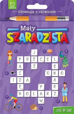 Mały szaradzista od 9 lat. Książeczka fioletowa - Beata Karlik
