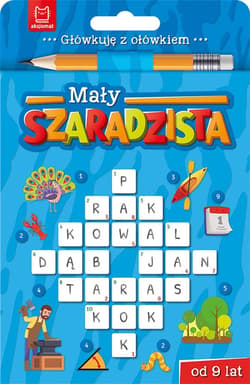 Mały szaradzista od 9 lat. Książeczka niebieska - Beata Karlik