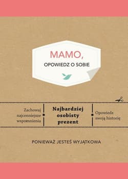Mamo opowiedz o sobie - Elma van Vliet