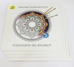 Mandala terapeutyczna 2. Kolorowanki dla dorosłych - Praca zbiorowa
