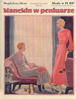 Manekin w peniuarze Moda w II RP - Magdalena Idem