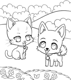 Galeria - zdjęcie nr. 3 - Manga & Chibis Kolorowanka